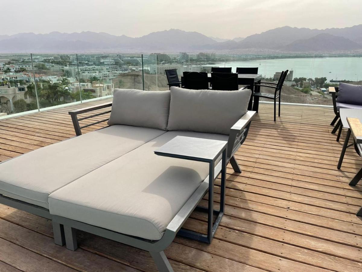 Villa Sea View 100 M From The Beach Eilat Exteriör bild