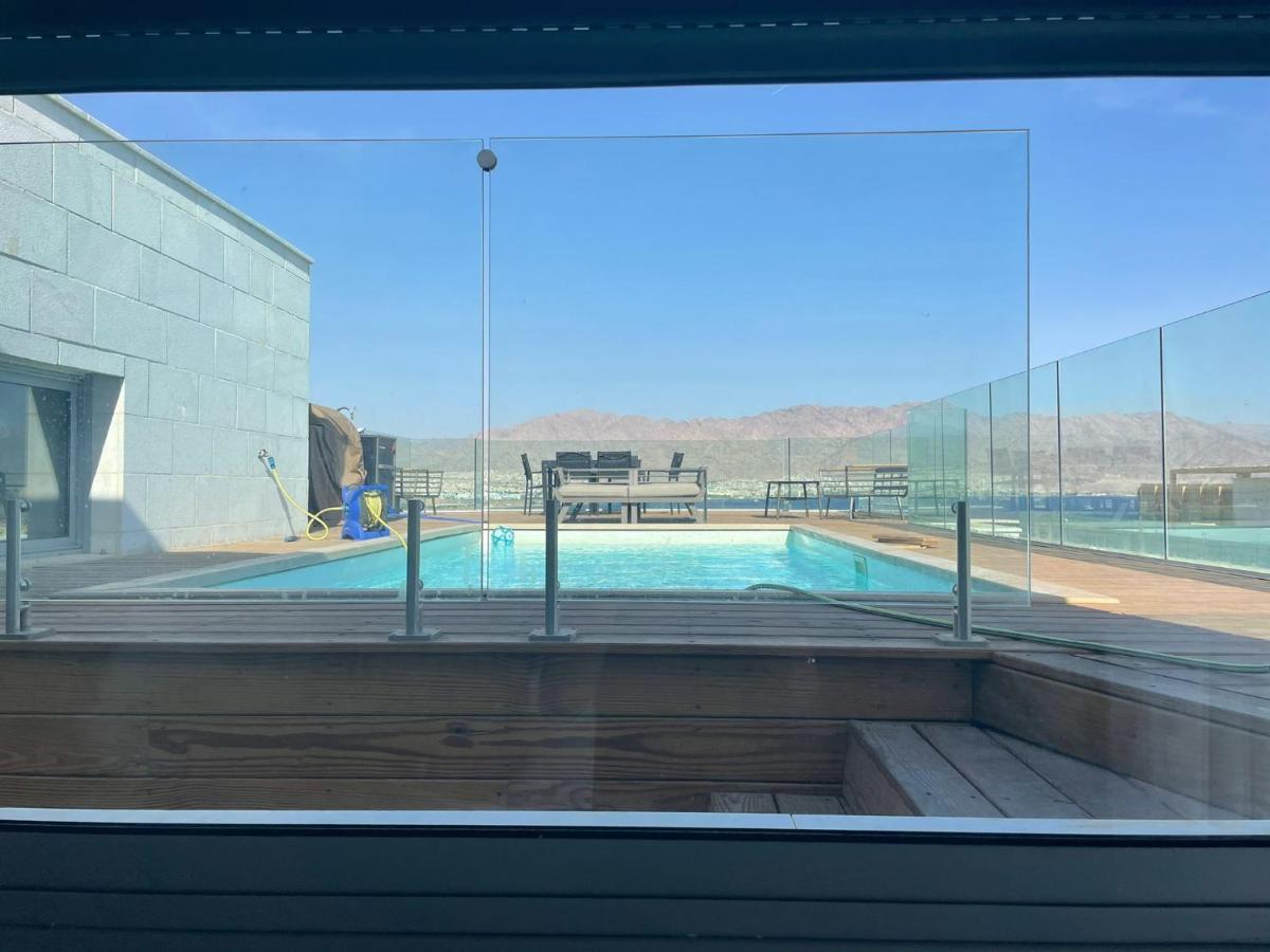 Villa Sea View 100 M From The Beach Eilat Exteriör bild